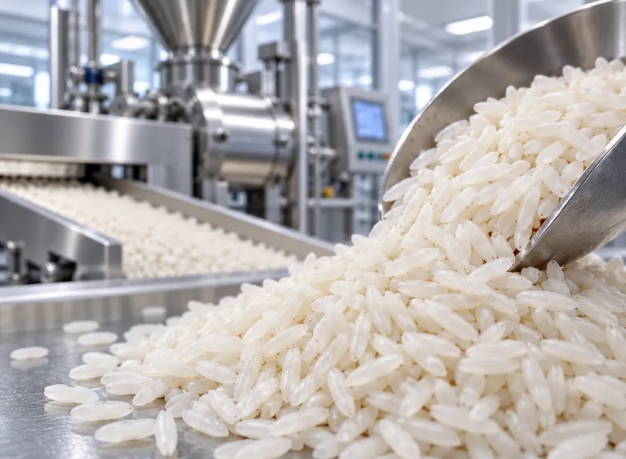 Grano símil fortificado